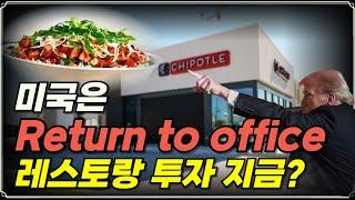 [Replay 프리美] 미국은 Return to office, 레스토랑 투자 지금? (f. 성정모 연구원)