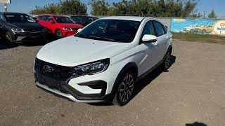 ЛАДА ВЕСТА КРОСС: САМАЯ НАЧАЛЬНАЯ КОМПЛЕКТАЦИЯ! Какая цена на новую LADA VESTA CROSS 2024 LIFE