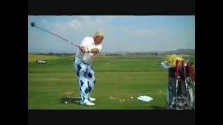 John daly monster drive on the practice range