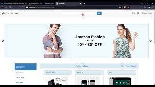 E Commerce Web Application using PHP Demo