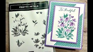 5 Quick Cards with Pretty Petals!