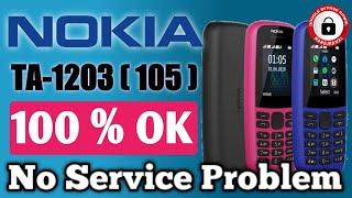 Nokia 105 106 107 No Network Problem | TA-1203 TA-1034 TA-1174 No Service Problem 100 ℅ OK | 2021