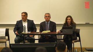 Natasha Hausdorff addresses allegations by Cenk Uygur in UCLA debate (excerpt)