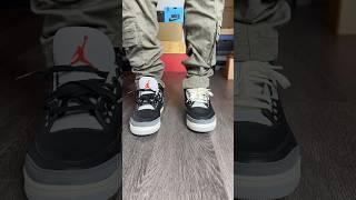 Air Jordan 3 rare air on feet