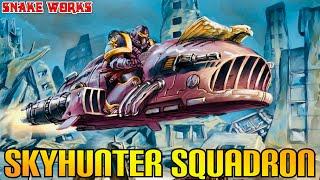 What is a Jetbike Sky Hunter Squadron? Lore and Background - Horus Heresy - Space Marines