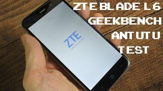 ZTE Blade L6 Antutu 6 (v6.1) & Geekbench Test