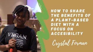 VegFund Testimonials:  Crystal Forman of Black Veg Society of Maryland