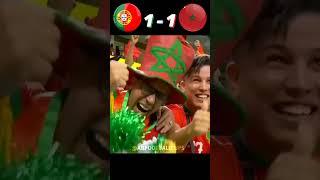 Portugal Vs Morocco World Cup Imaginary #football #youtube #shorts