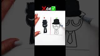 How to draw Black Sprunki Do vs don’t