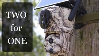 Dual Lens 4G Pan/Tilt 360° Cellular Camera: Are Two LENSES Better than One? Field Test and Review