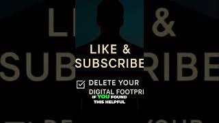 Protect Your Online Privacy! Delete Your Digital Footprint Now!