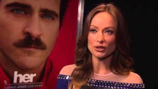 Her: Olivia Wilde Los Angeles Premiere Interview | ScreenSlam