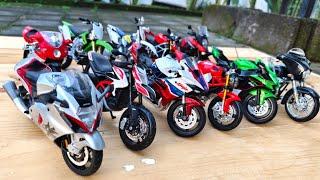 Best Collection Diecast 1/12 Scale Model Bikes | Suzuki, Kawasaki, Ducati, Harley Davidson