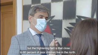 Ervin Ibrahimovic, MP in the Parliament of Montenegro − BS on child poverty I UNICEF Montenegro