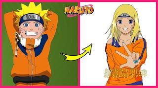 Naruto Characters GENDER SWAP @WANAPlus