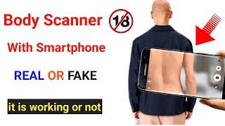  X Ray Camera Body scanner App  Real or Fake 