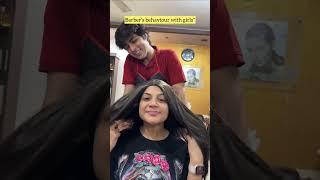 Barber’s behaviour with Girls Vs Boys | Raj Grover | #shorts