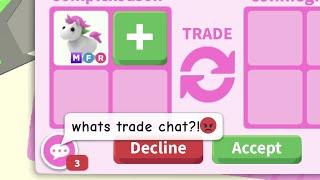 7 Types of people Trade CHATTING in Adopt me…