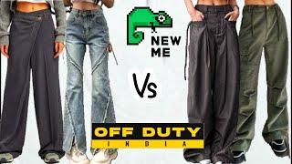 Newme Asia vs Off Duty bottoms | Brutal Review  | Latest collections pants,jeans,skirt
