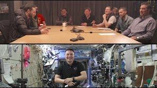 Weta Workshop talks to astronaut Kjell Lindgren