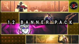 FREE FIRE BANNER PACK || FF BANNER PACK || 12 BANNER PACK || SAMRAT EDITZ FF 