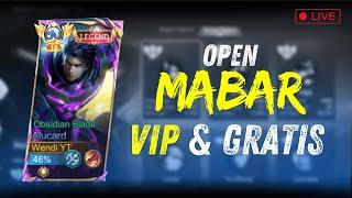 LIVE MABAR MOBILE LEGENDS , PUSH ALUCRD ONLY KE MYTHHIC GLORY !!