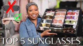 Top 5 Sunglasses: Luxury and Affordable Recommendations + BEST Amazon Sunglasses | GeranikaMycia