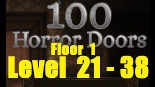 100 doors horror - Level 21 - 38 - Floor 1 - Двери ужасов (100 дверей)