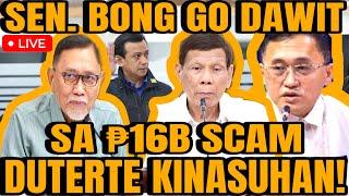 DUTERTE AT SEN. BONG GO DINAWIT NI TRILLANES SA ₱16B SCAM!