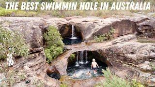 THE BEST SWIMMING HOLE & WATERFALL IN AUSTRALIA  We reckon it is!!