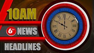 10 AM HEADLINES | 6TV Telugu News LIVE | Latest Telugu News Updates | 6TV