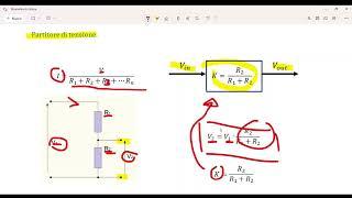 Partitore di tensione. #elettrotecnica