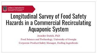 03 GAFP Fall Meeting 2023 - Food Safety Hazards in a Commercial Recirculating Aquaponic System