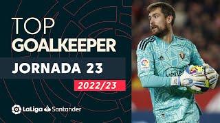 LaLiga Best Goalkeeper Matchday 23: Aitor Fernandez