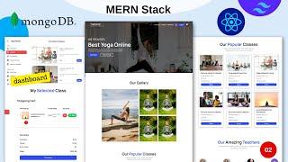 Build a full-stack MERN Project using React JS, MongoDB, Node Js, Express JS