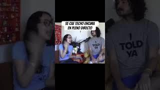 Se CAE TECHO en pleno DIRECTO 