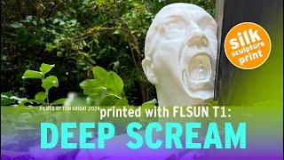 Scream in Dimensions: FLSUN T1 Brings 3D Art to Life