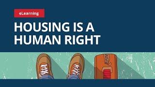 Housing is a human right