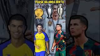 Desafio do pause Muito bom com CR7 #shorts