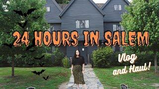 24 Hours in Salem, MA 2024!  Vlog, Haul, Aura Readings and more! #salem #salem2024