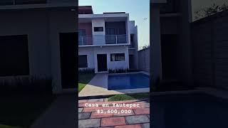 ‼️‼️En Venta Casa Nueva Oportunidad ‼️‼️$2,600,000- Yautepec, Morelos información 55-8119-1520