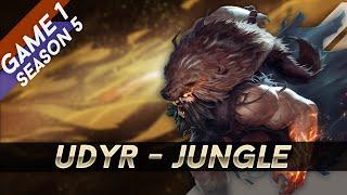 Udyr Jungle (Season 5) Solo q