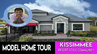 Orlando Home Show I Bellalago Java model by Taylor Morrison Home in Kissimmee Fl I New Home