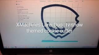 XMachines Lorei Duo : tv-show themed cookie cutter