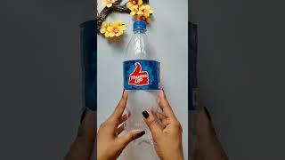 Reuse Plastic bottle || plastic bottle craft idea || DIY pen Stand #shorts