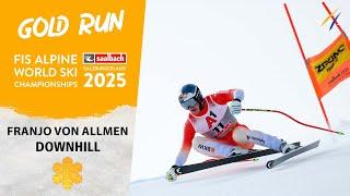 Franjo Von Allmen breaks Austrian hearts | Saalbach 2025