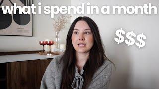 what i spend in a month: what i spent and invested in september (money mindset + every transaction)