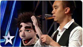 Ventriloquist Shawn Chua Performs Magic For Judges | Asia’s Got Talent 2015 Ep 2