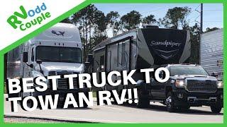 Best Truck to Tow a 5th Wheel?  Fulltime RVers Compare Ford, Dodge, Chevy & GMC