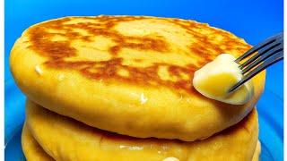 За 15 минут Хачапури с творогом и сыром - сочный, мягкий! Хачапури на кефире на сковороде